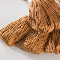 100% Cotton Tape Yarn - caramel 50g