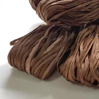 100% Cotton Tape Yarn - coffee 50g