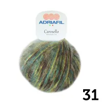 Carosello | Multi Colour Superfine Kid Mohair Blend | 50g Ball