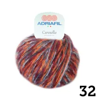 Carosello | Multi Colour Superfine Kid Mohair Blend | 50g Ball