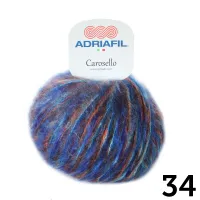 Carosello | Multi Colour Superfine Kid Mohair Blend | 50g Ball