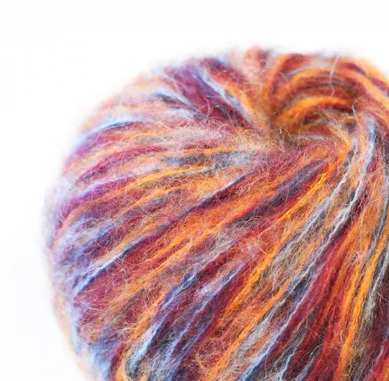 Carosello | Multi Colour Superfine Kid Mohair Blend | 50g Ball - Click Image to Close