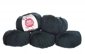 100% Extra Fine Merino Wool - dark teal 50g