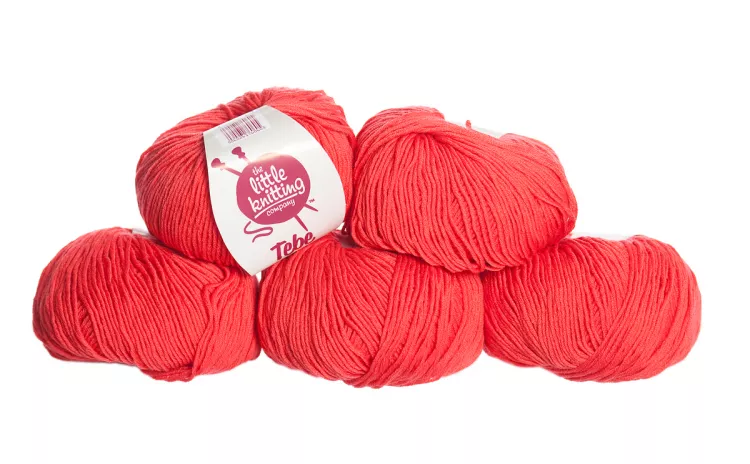 100% Extra Fine Merino Wool - geranium 50g - Click Image to Close