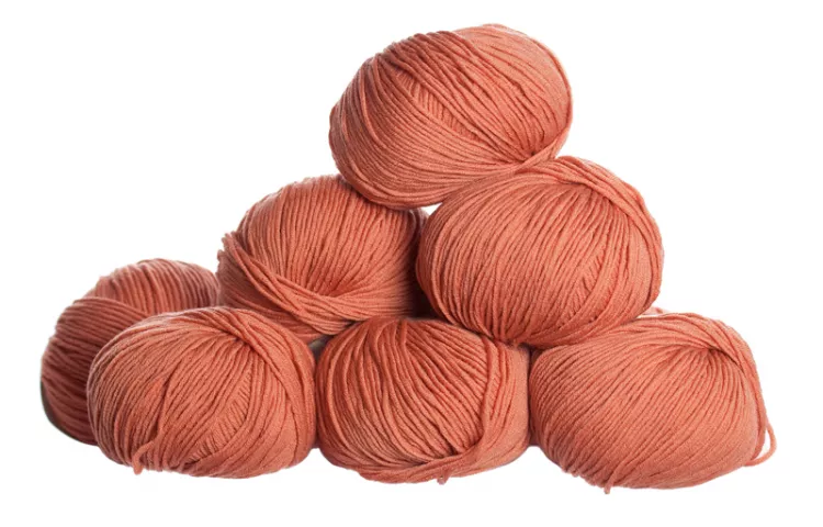 100% Extra Fine Merino Wool - soft terracotta 50g - Click Image to Close