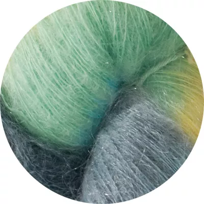 50% Superfine Kid Mohair - beach hut 100g - Click Image to Close