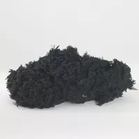 Cashmere Fur - black 100g - Click Image to Close