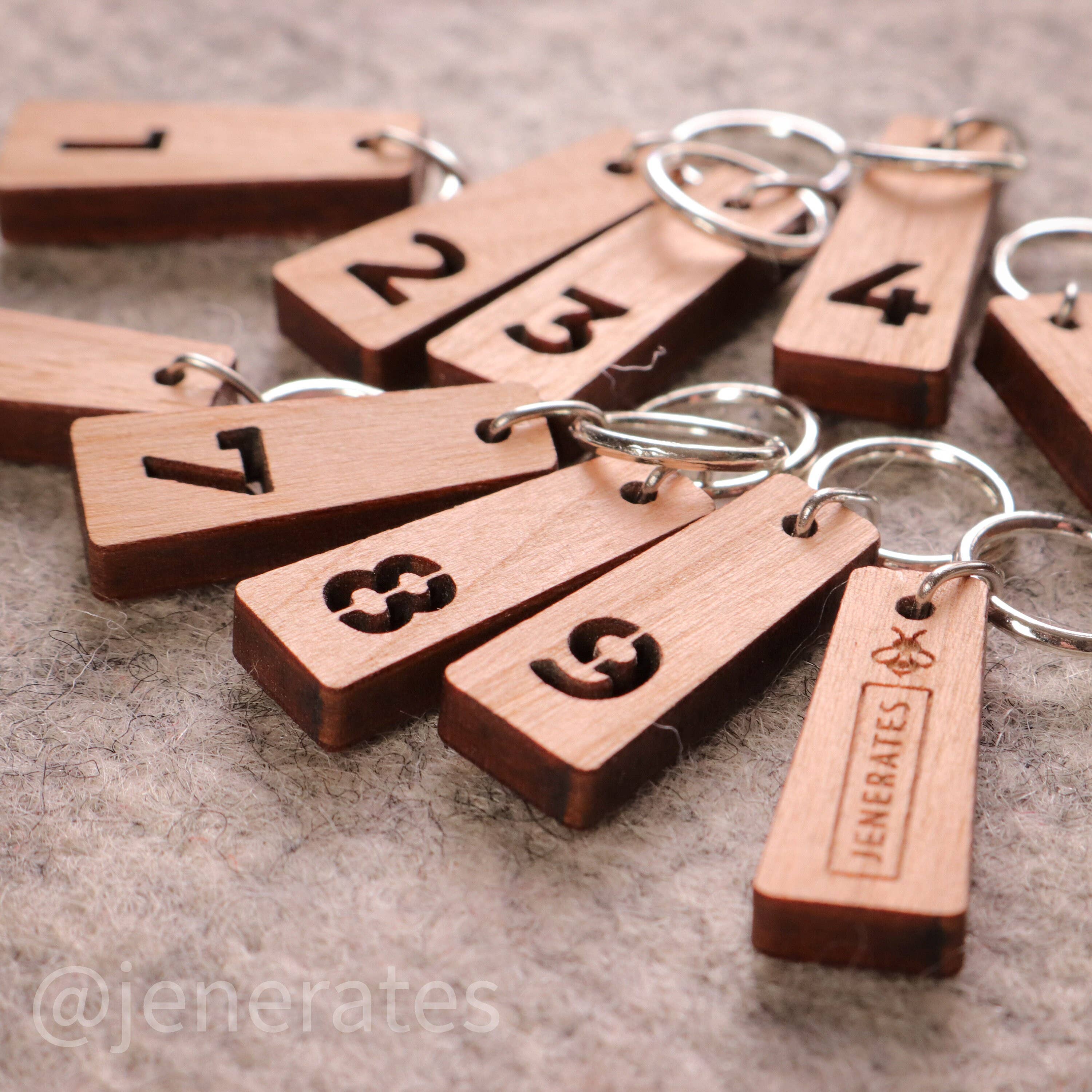 Numbered Stitch Markers