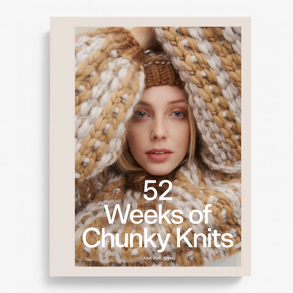 52 Weeks of Chunky Knits – Hardback Book | Laine