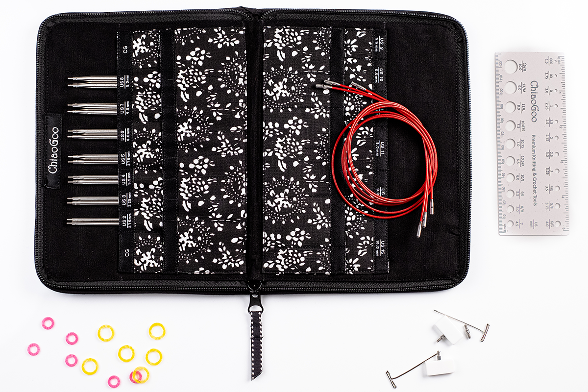 ChiaoGoo TWIST Interchangeable Set 5in tips - Small