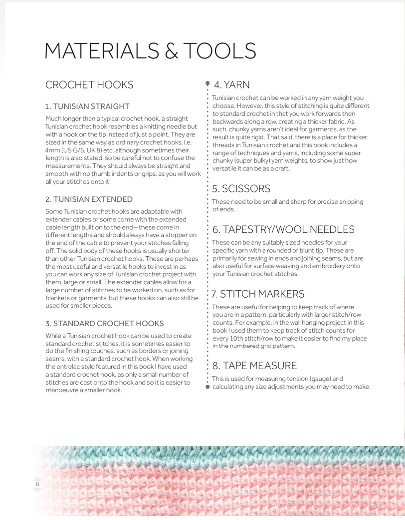 The Beginner's Guide to Tunisian Crochet