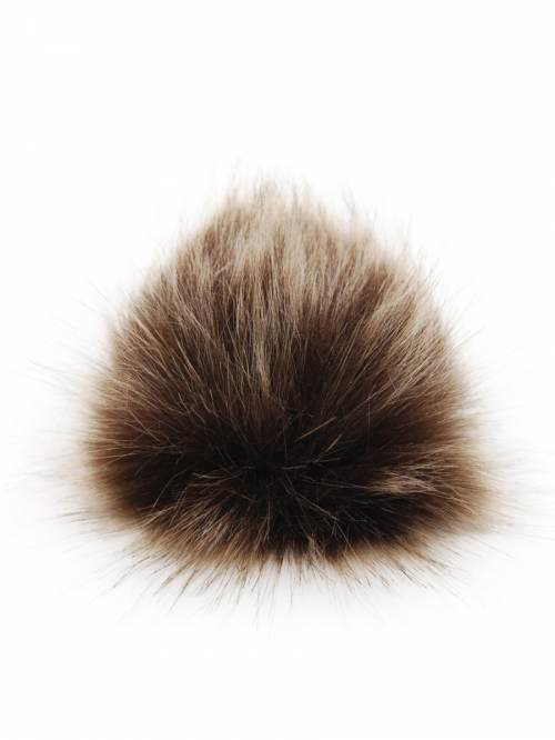 Furreal Pom | Extra Soft Vegan Fur Pom Poms | Snap On Snap Off | Washable