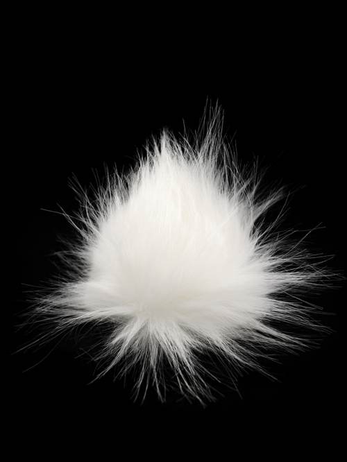 Furreal Pom | Extra Soft Vegan Fur Pom Poms | Snap On Snap Off | Washable