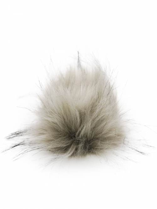 Furreal Pom | Extra Soft Vegan Fur Pom Poms | Snap On Snap Off | Washable