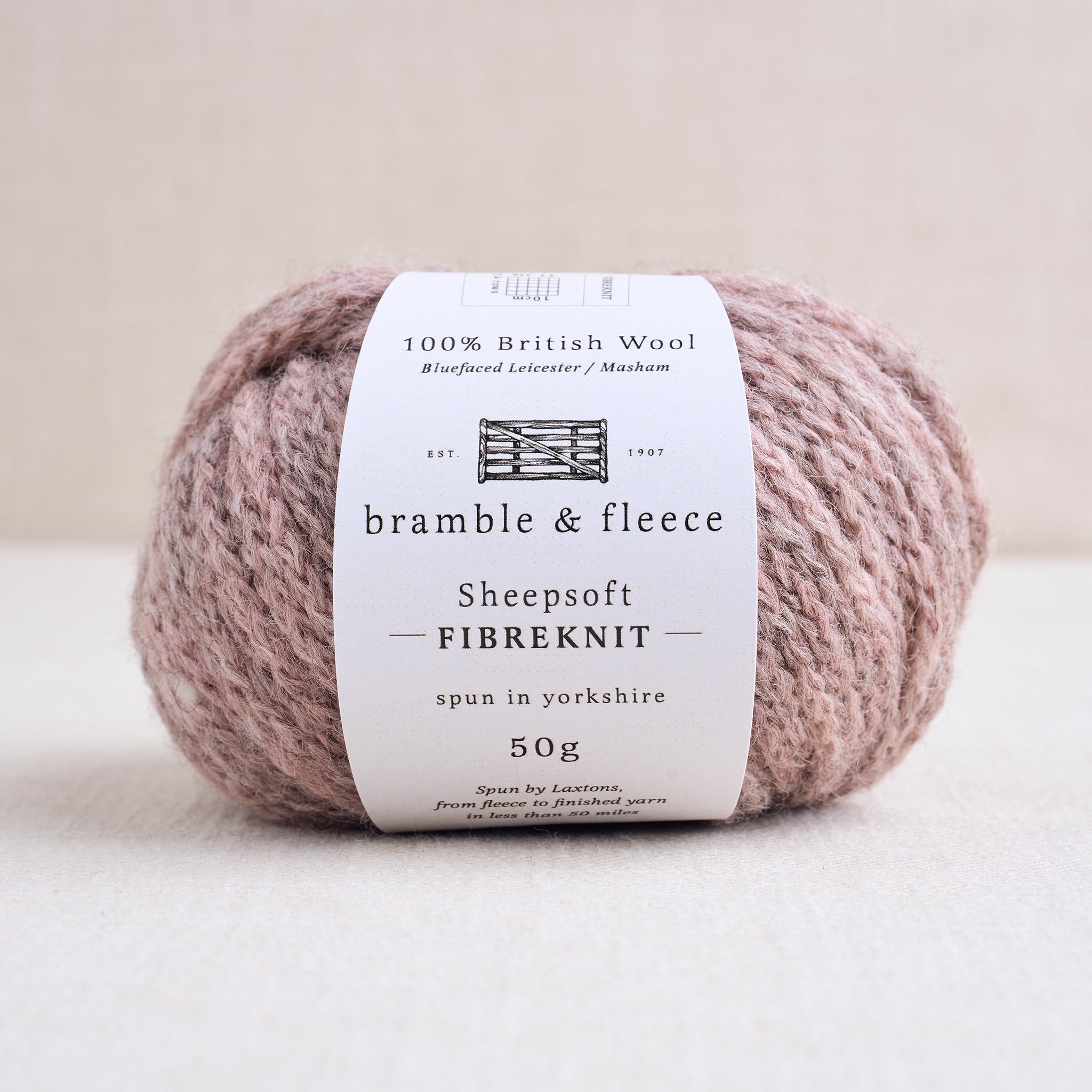 Bramble & Fleece Sheepsoft Fibreknit | British Super Chunky Knitting Yarn