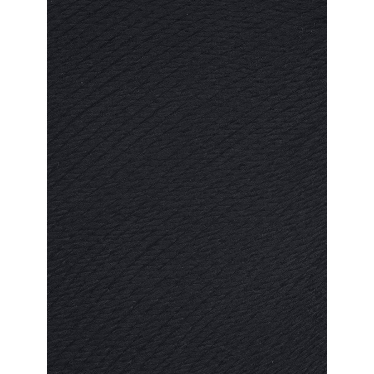Solid black colour swatch of yarn