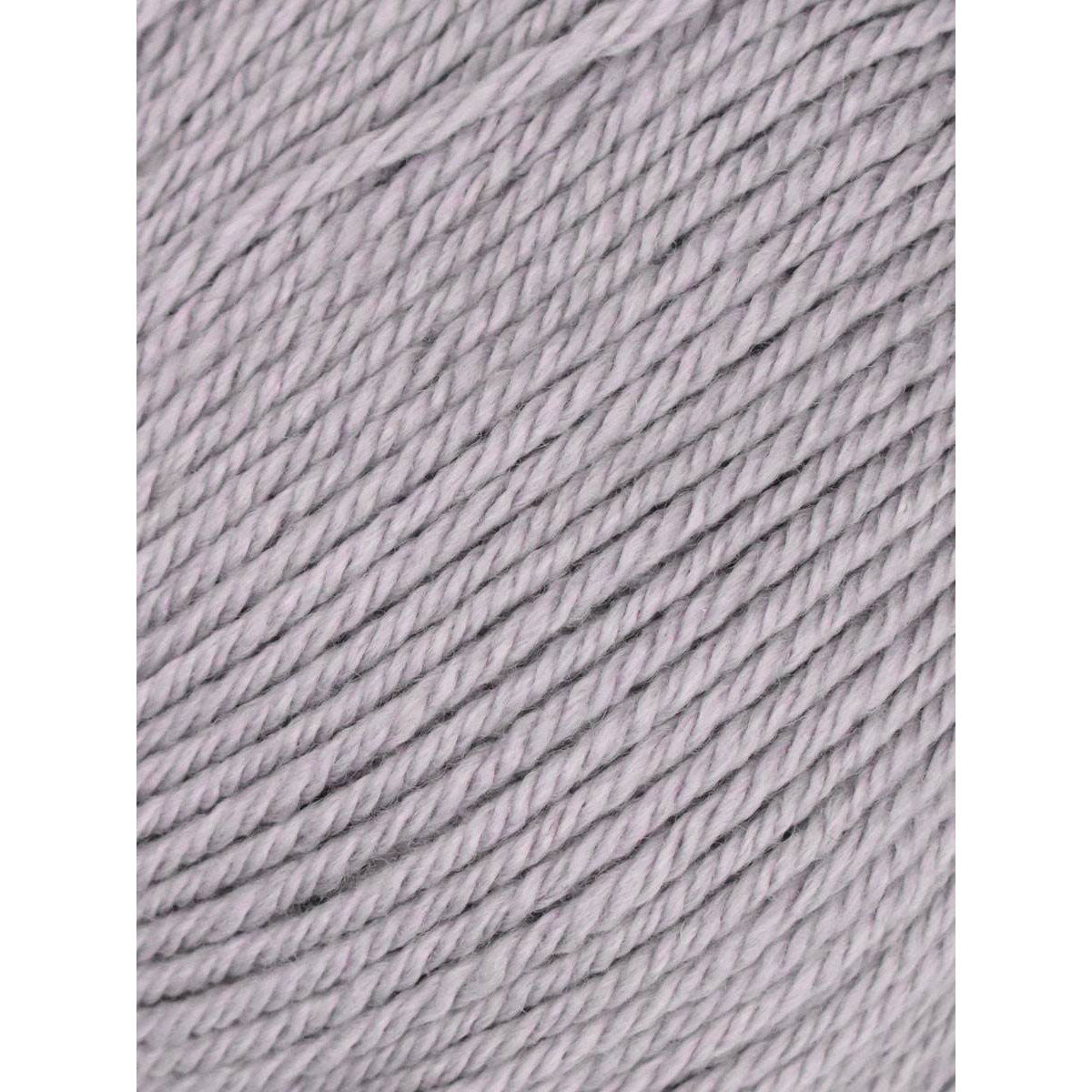 Ash grey colour swatch of yarn