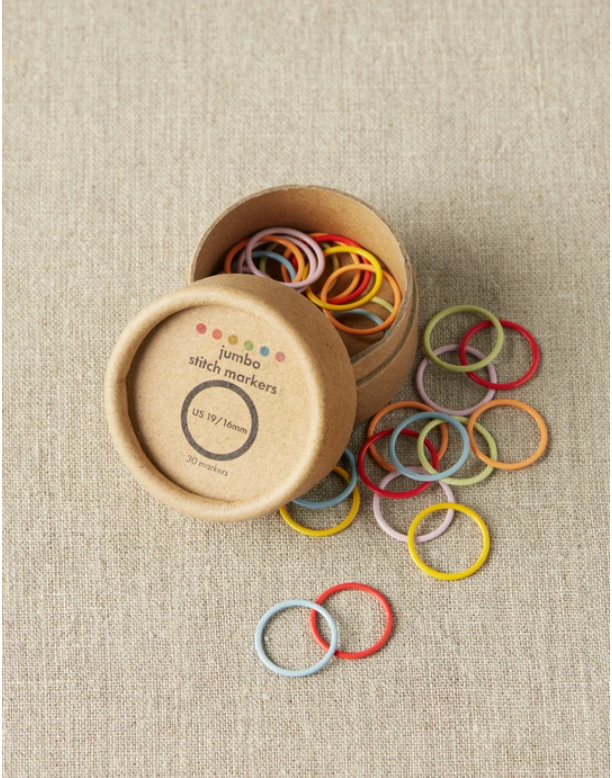 Cocoknits Coloured Stitch Markers (jumbo)