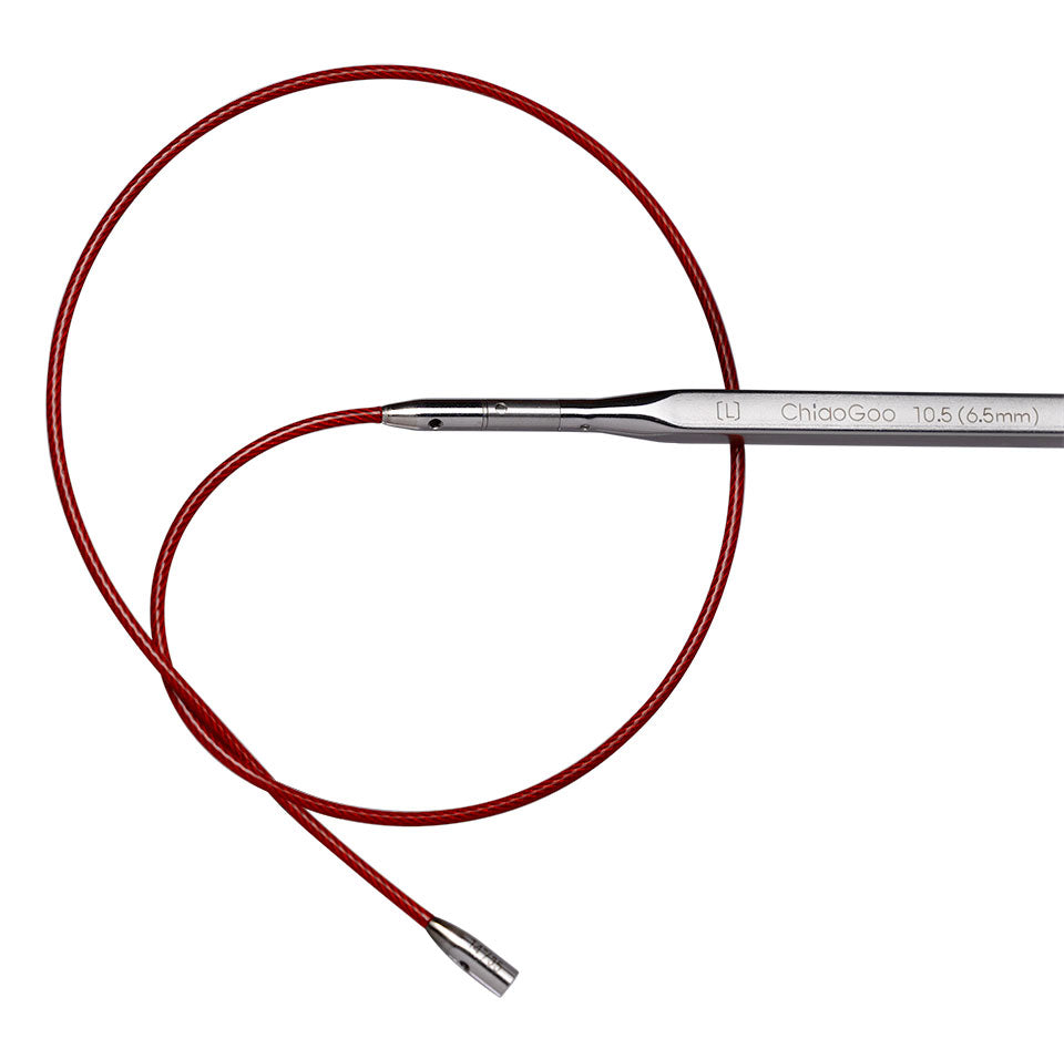 ChiaoGoo QUADS | SS Lace Tips | 5in (13cm) long