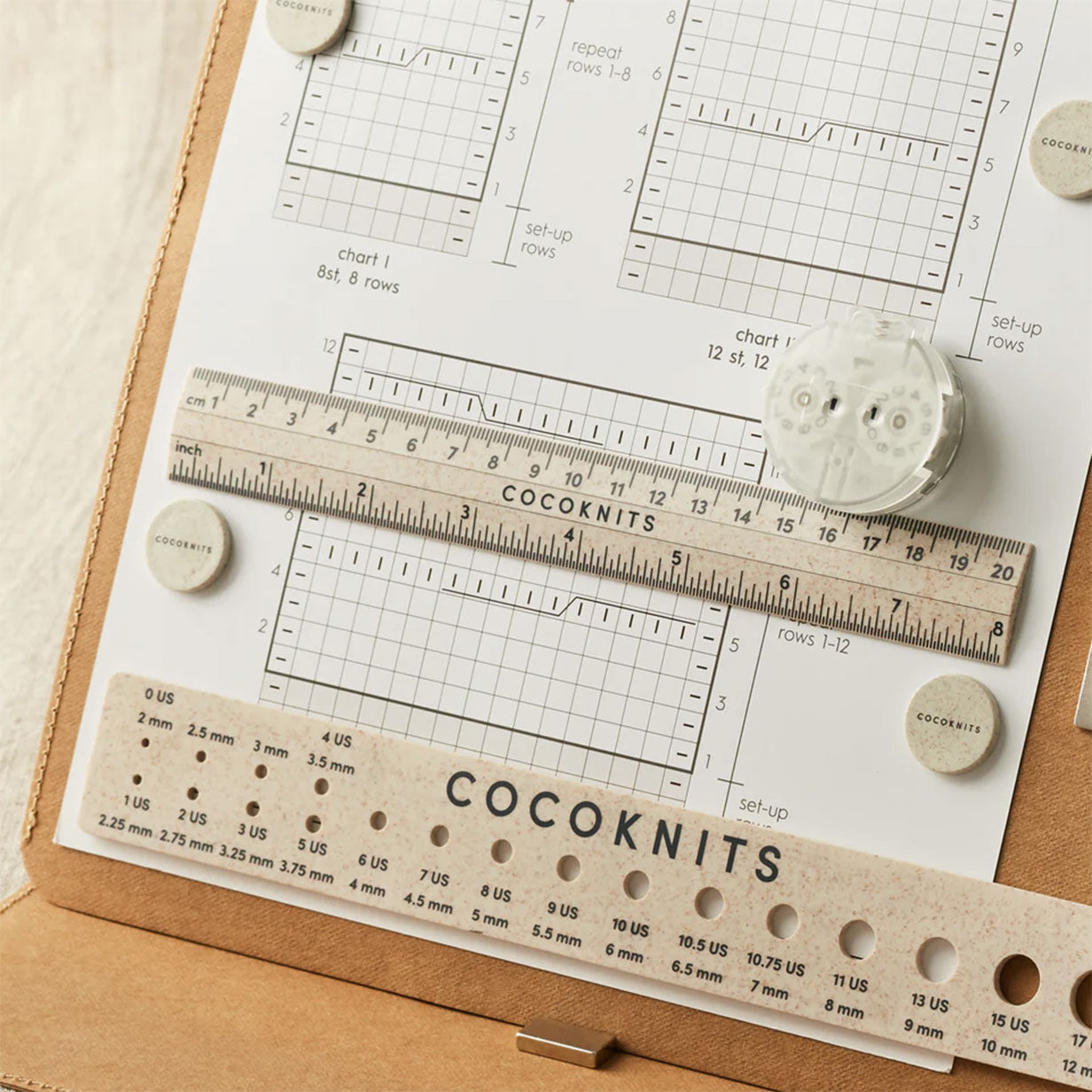 Cocoknits Ruler and Gauge Set