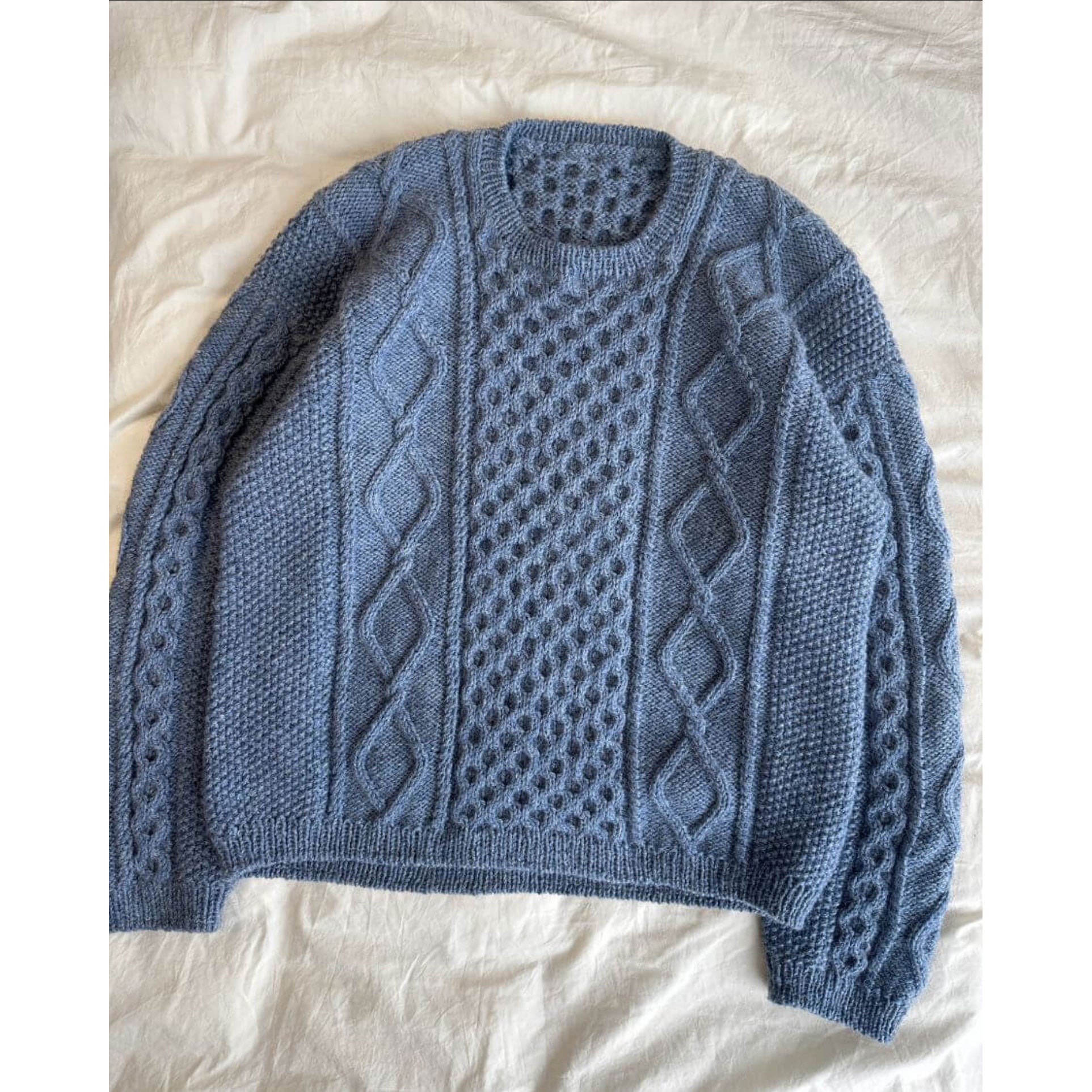 Dagmar Sweater Man | Printed Pattern