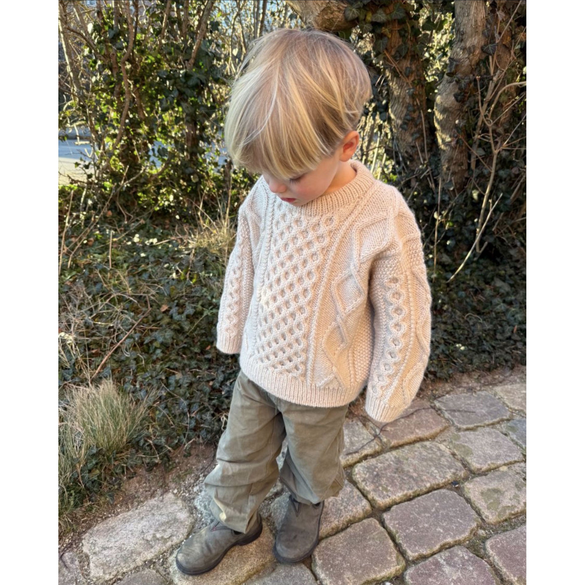 Dagmar Sweater Junior | Printed Pattern