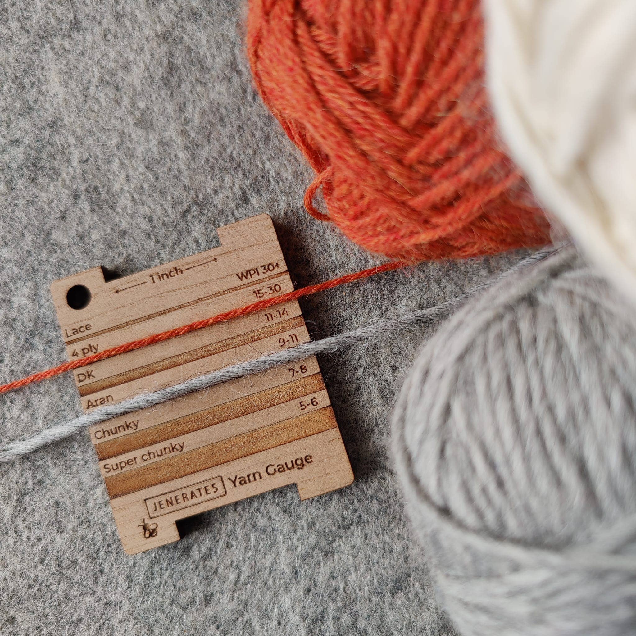 Wraps Per Inch Tool | Yarn Gauge