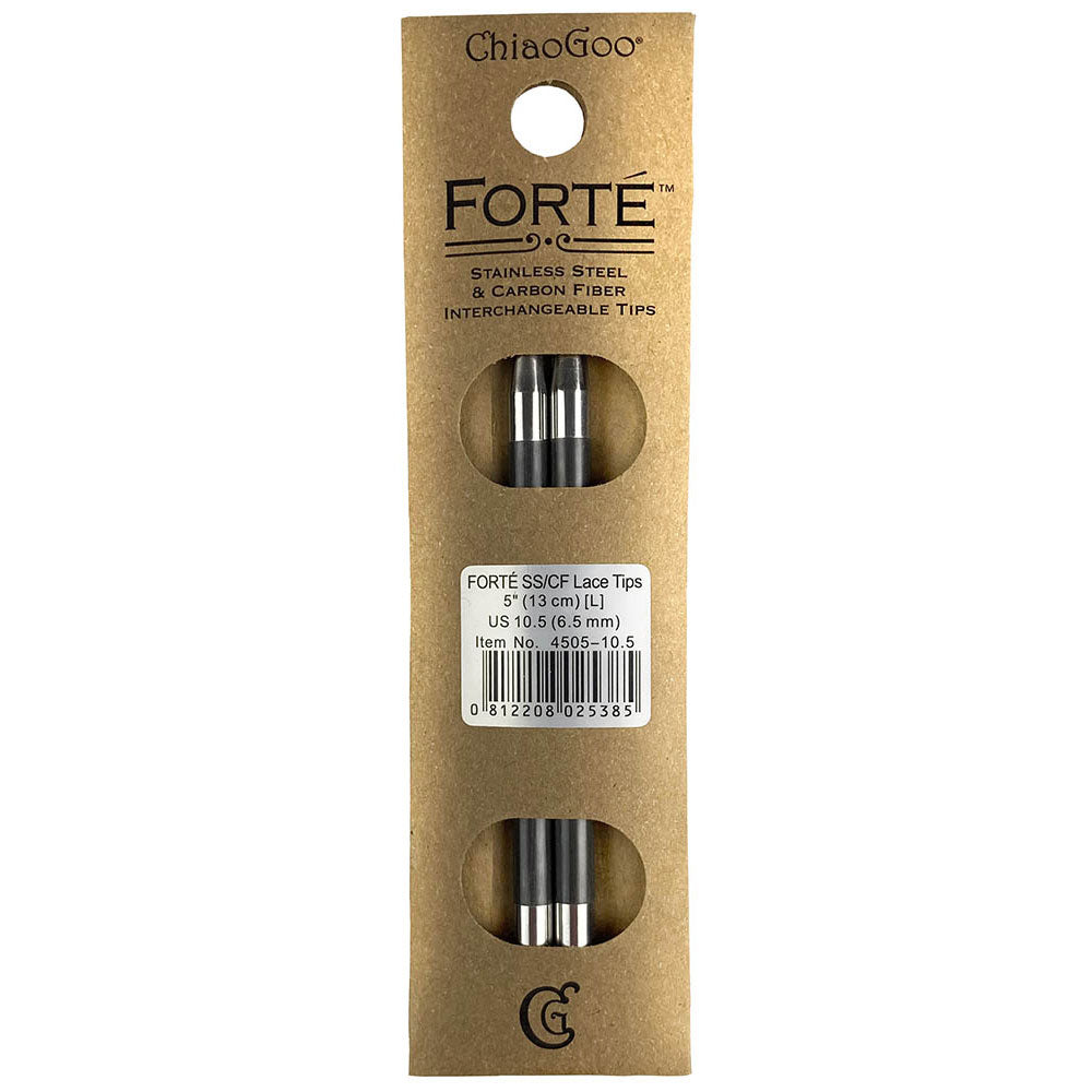 ChiaoGoo Forté Tips | 5in (13cm) Interchangeable Needles