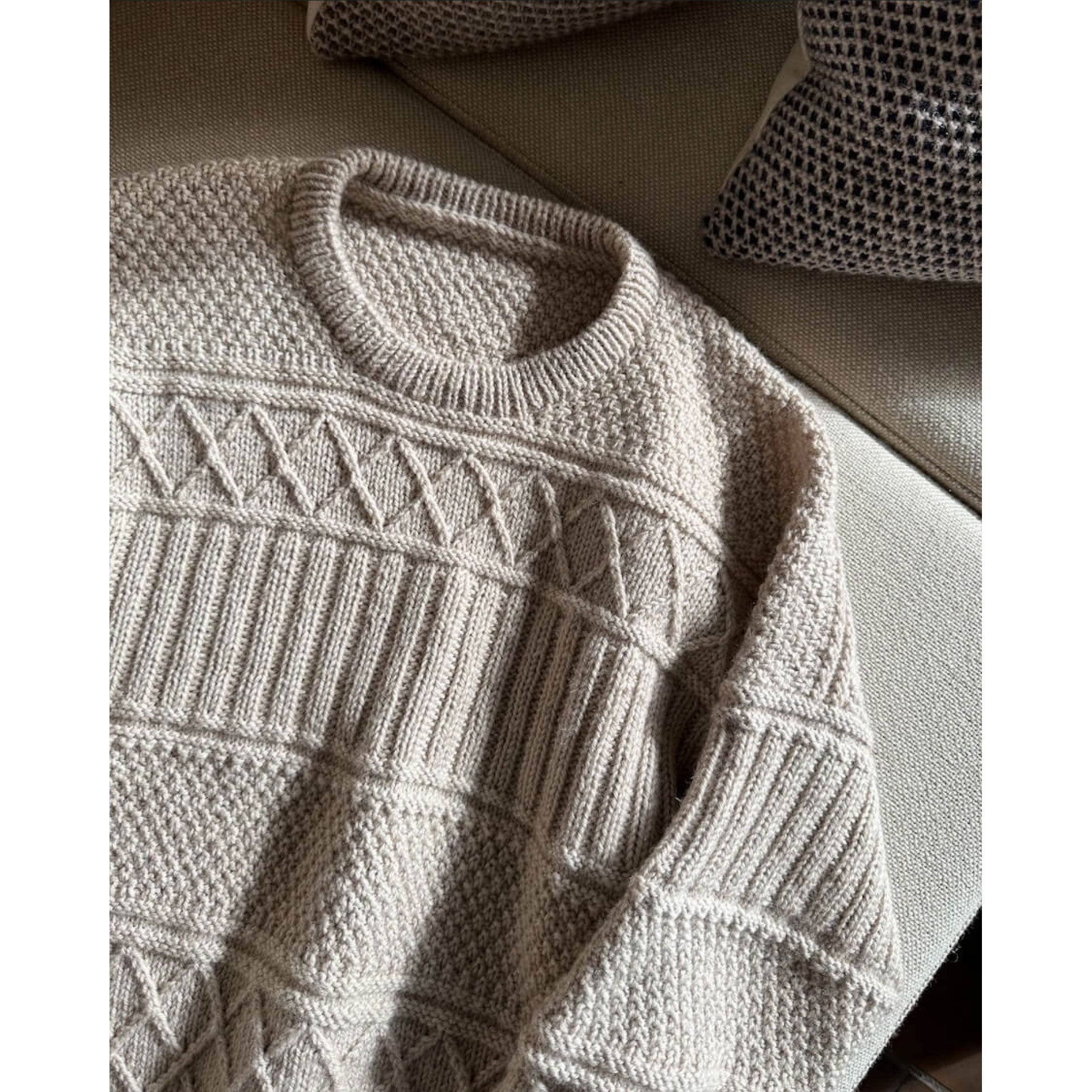 Ingrid Sweater Man | Printed Pattern