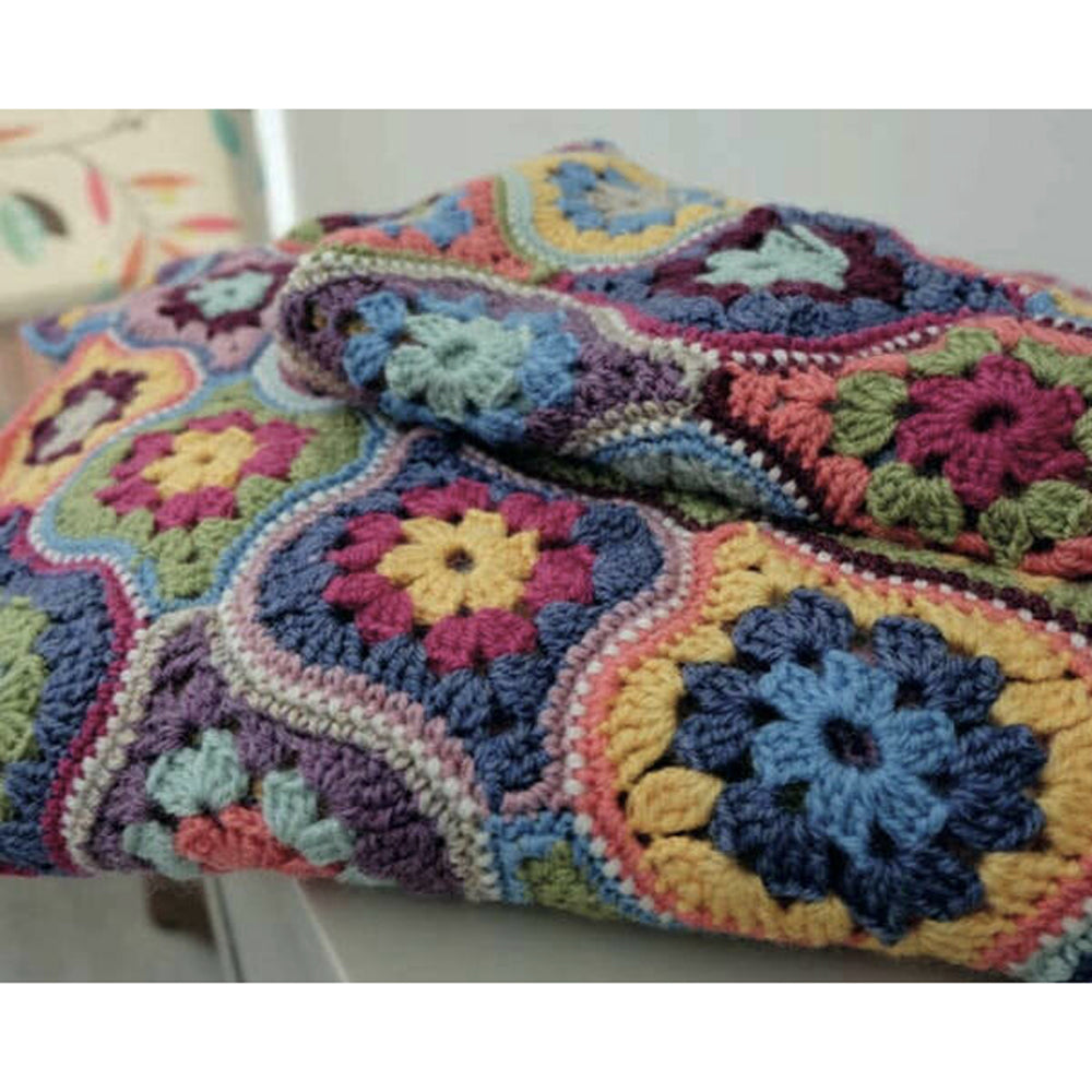 Mystical Lanterns Crochet Blanket | Printed Pattern Booklet
