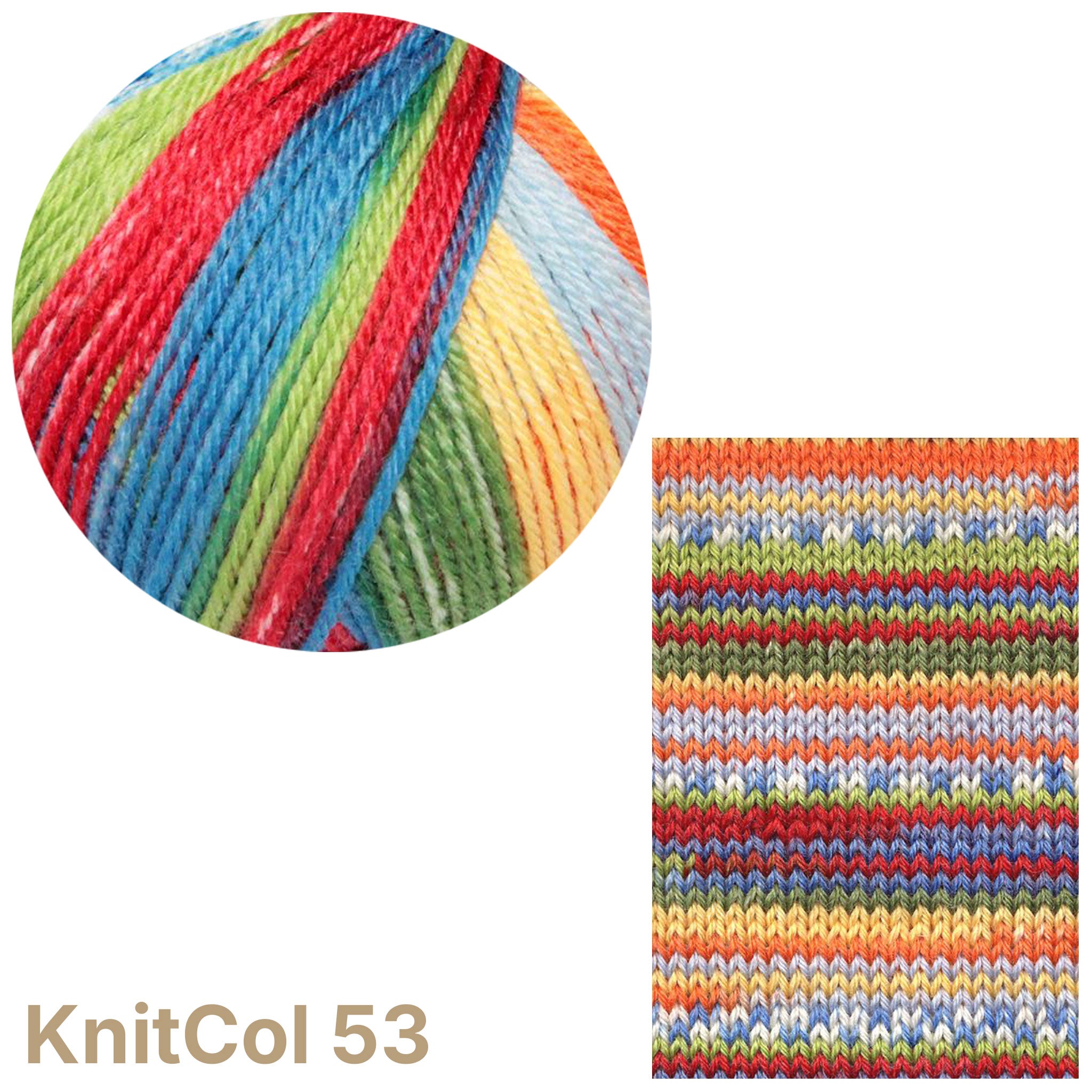 KnitCol | Self-Patterning DK Yarn