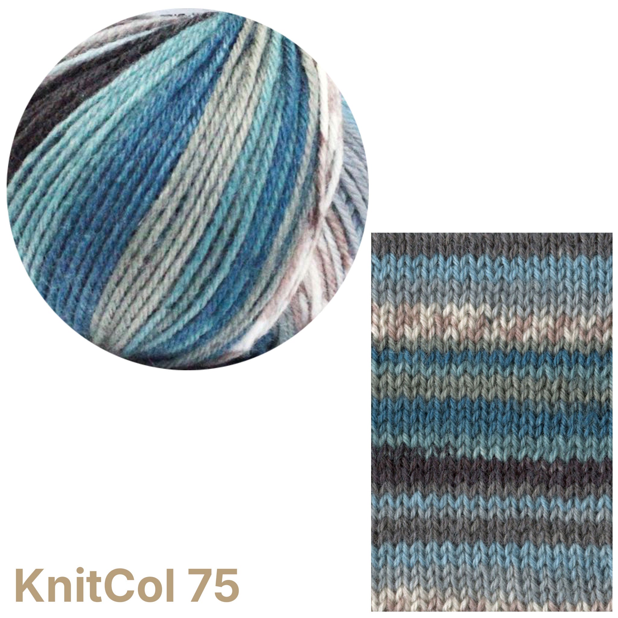 KnitCol | Self-Patterning DK Yarn