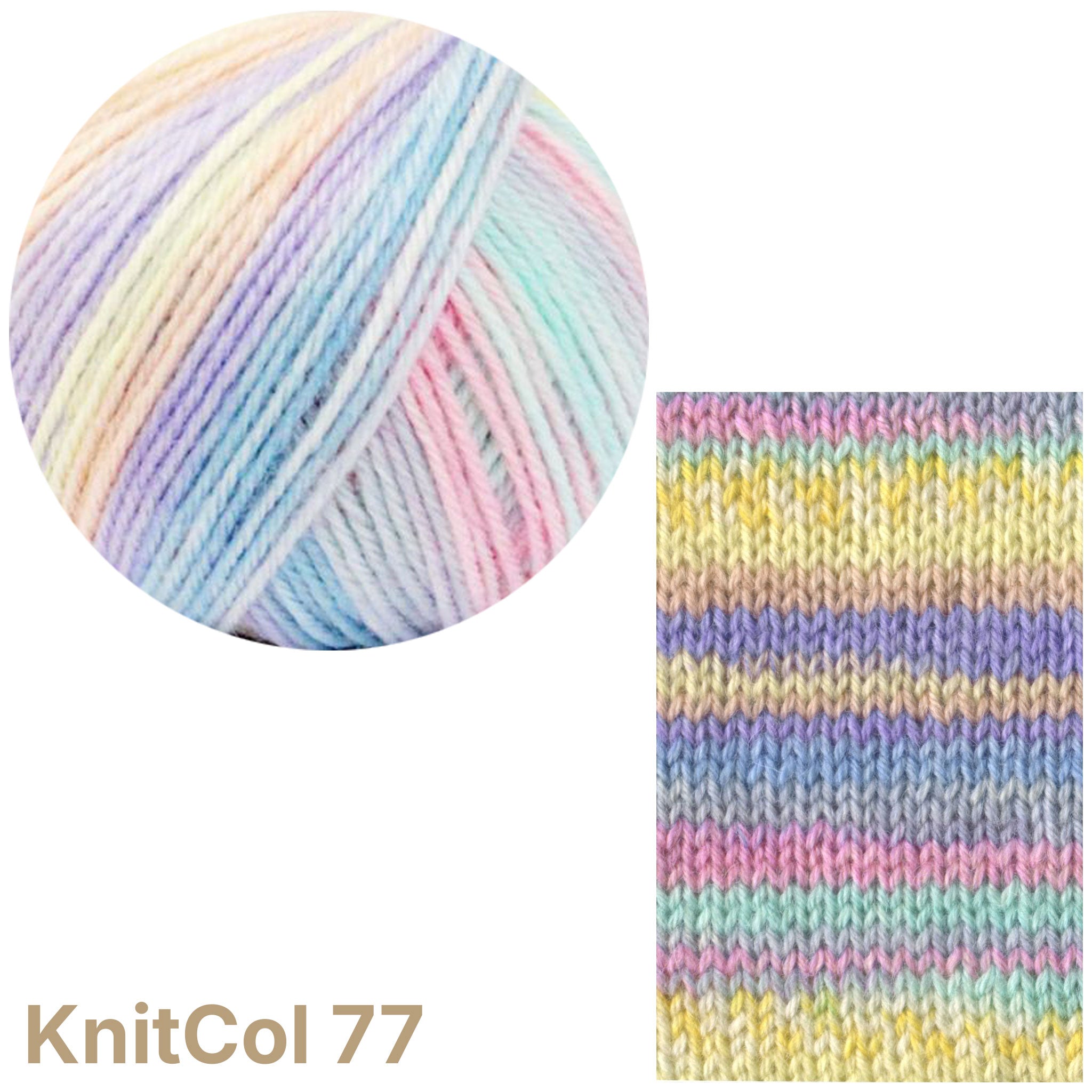 KnitCol | Self-Patterning DK Yarn