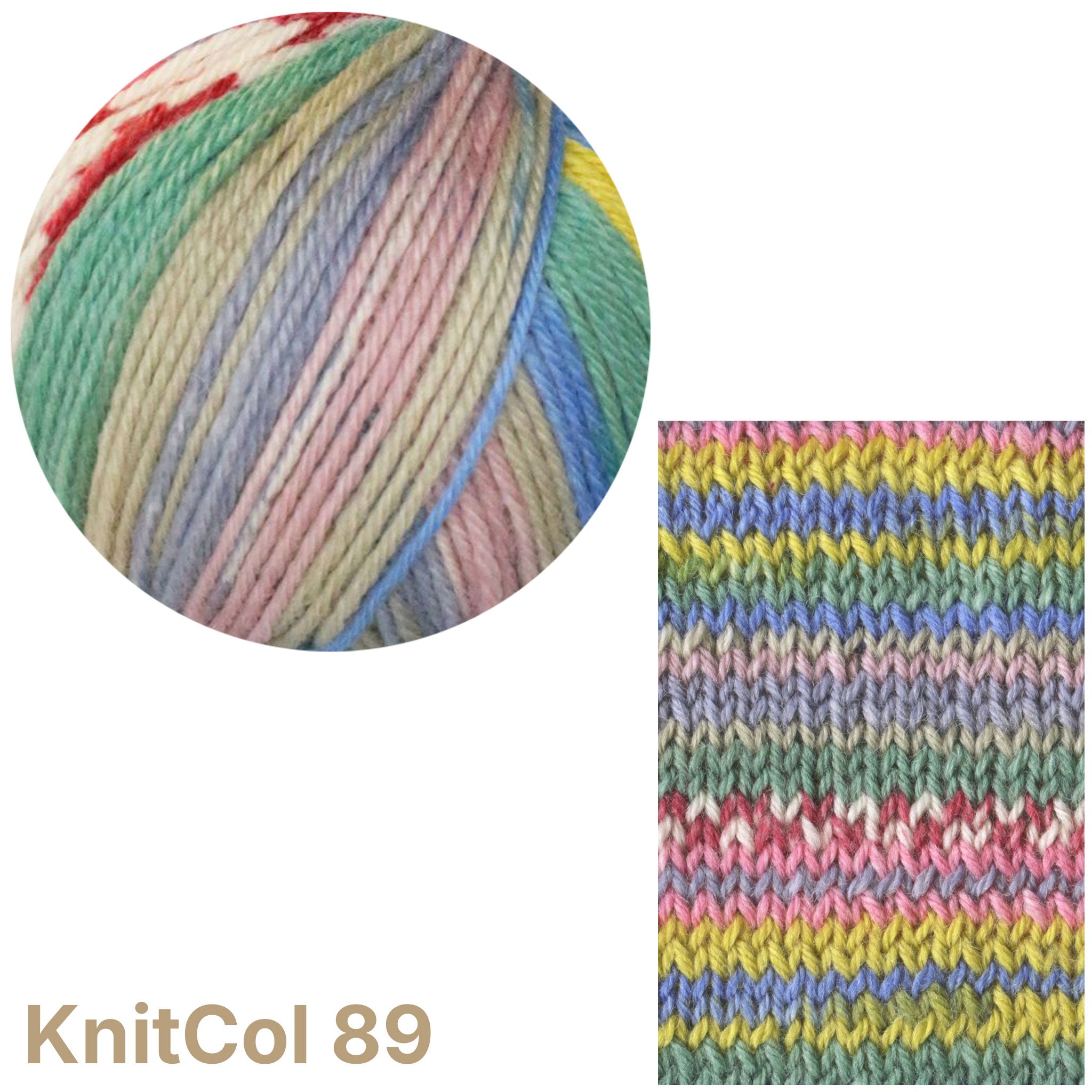 KnitCol | Self-Patterning DK Yarn