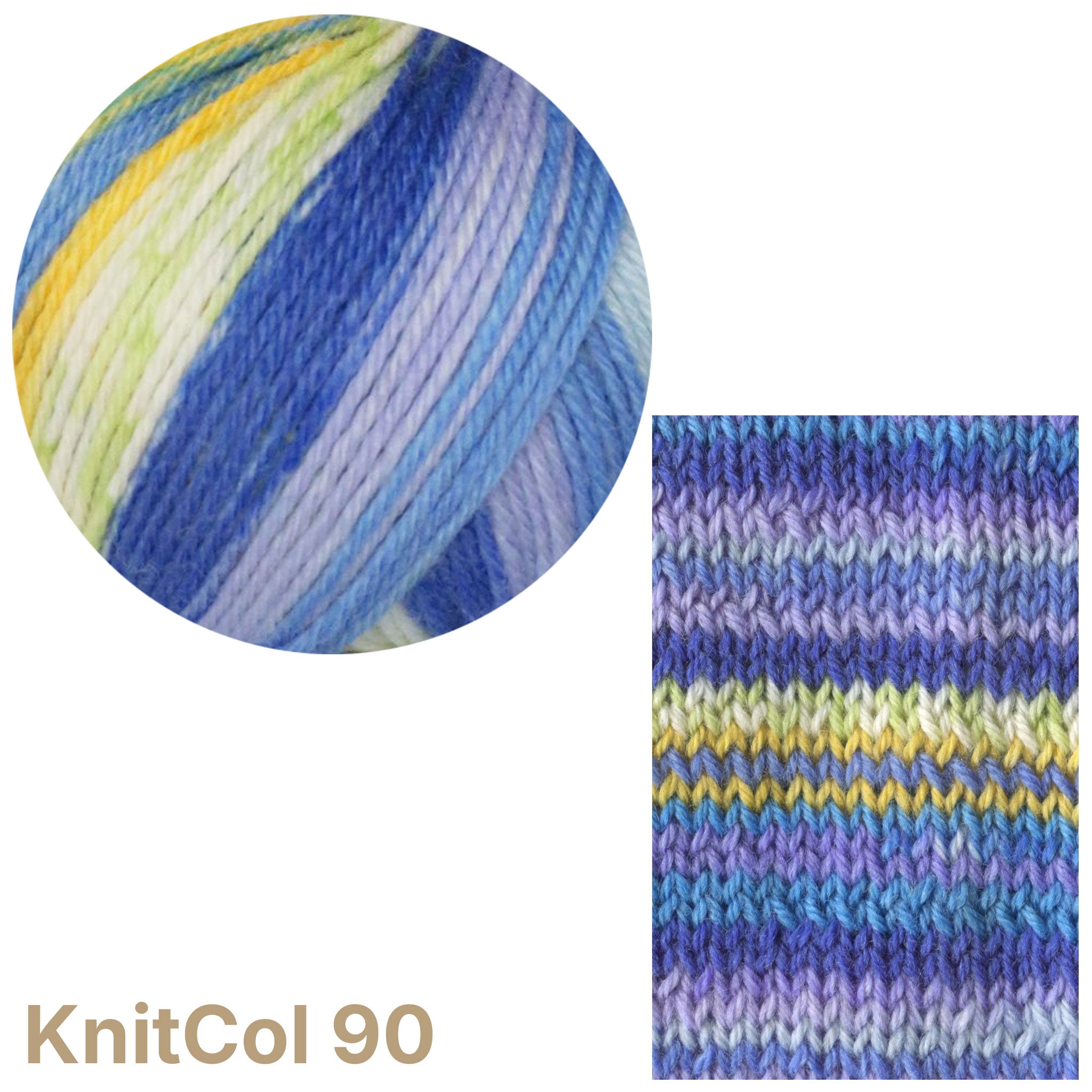 KnitCol | Self-Patterning DK Yarn