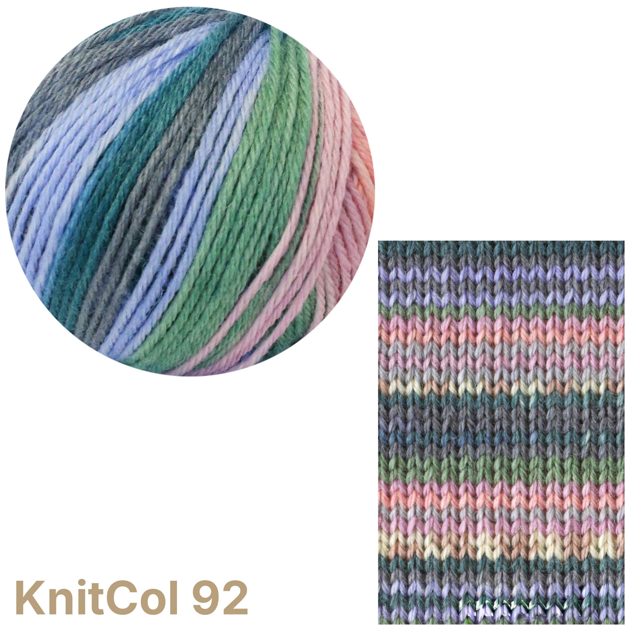 KnitCol | Self-Patterning DK Yarn