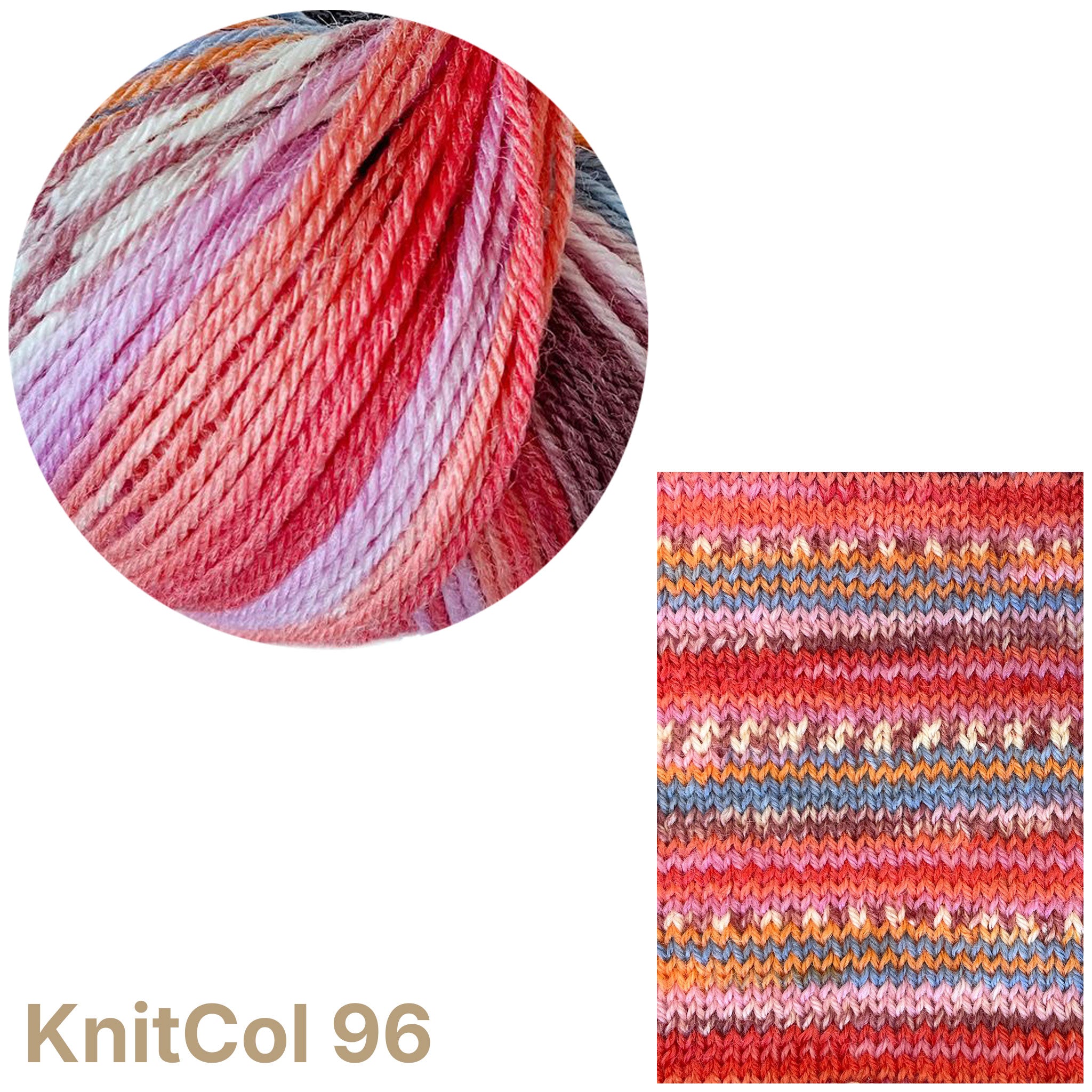 KnitCol | Self-Patterning DK Yarn