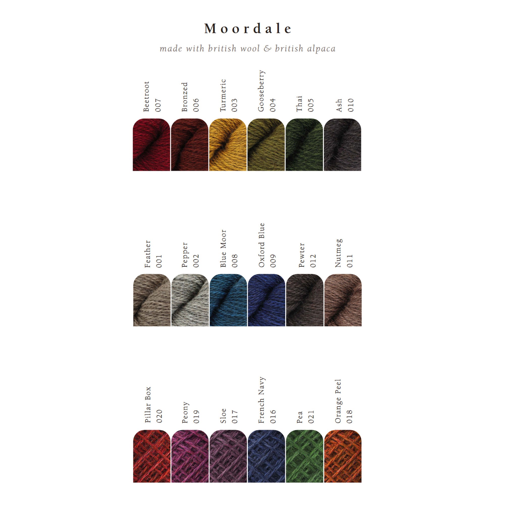 Moordale | British Wool and Alpaca Blend