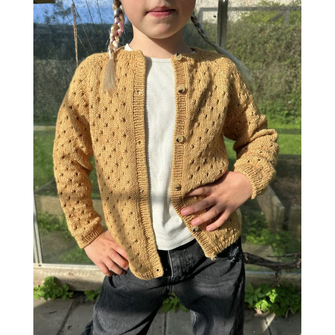 Anna's Summer Cardigan | Printed Knitting Pattern