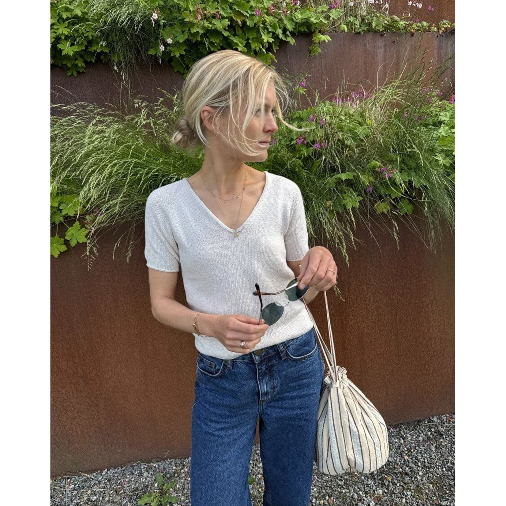 Cumulus Tee | Printed Knitting Pattern