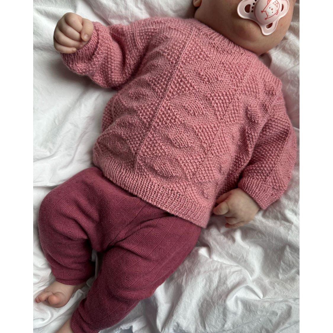 Esther Sweater Baby | Printed Knitting Pattern