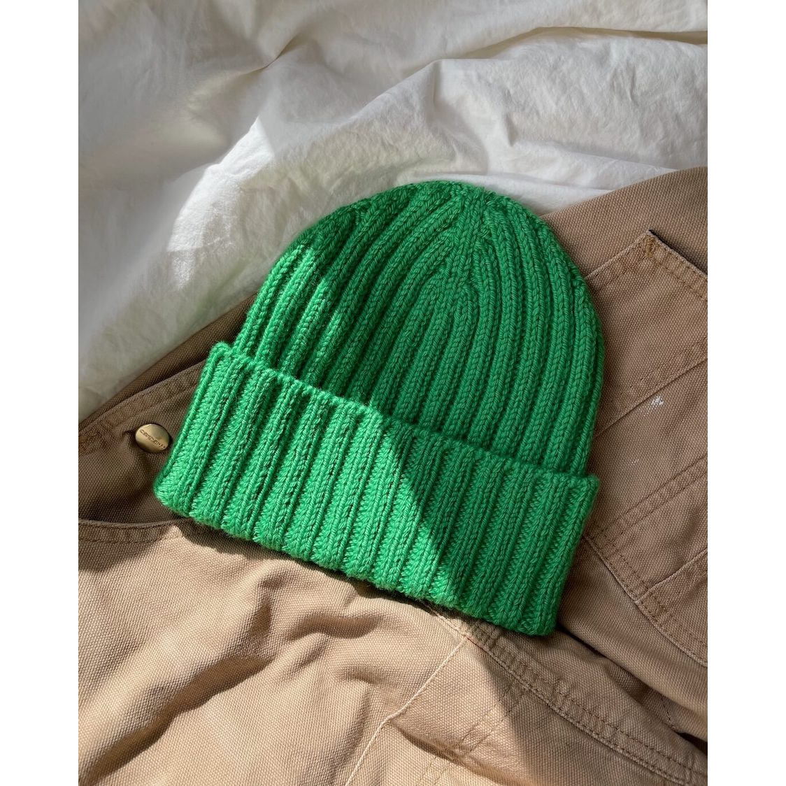 Hipster Hat | Printed Knitting Pattern