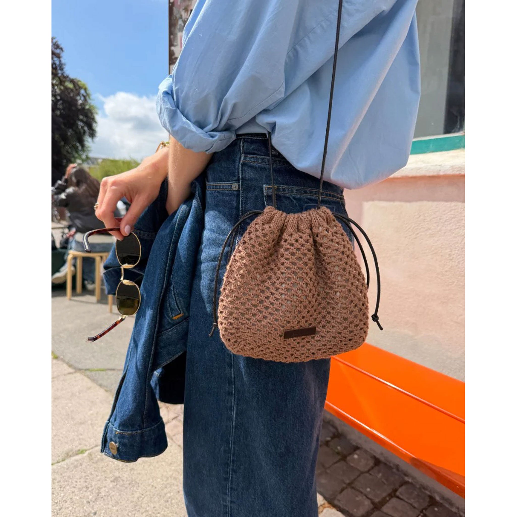 Juno Satchel | Printed Knitting Pattern