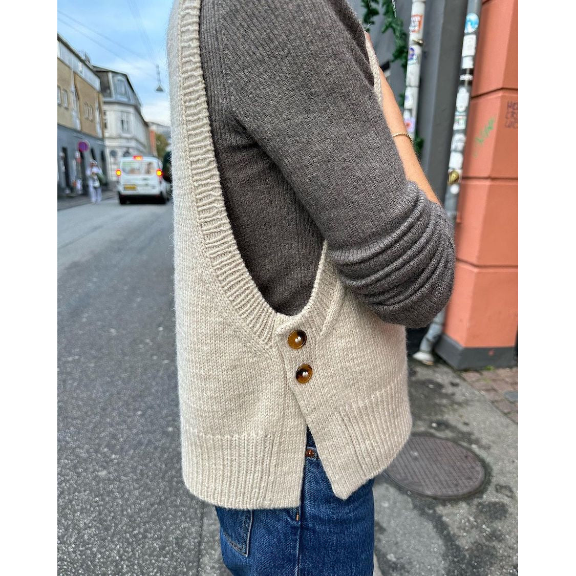 Lulu Slipover | Printed Knitting Pattern