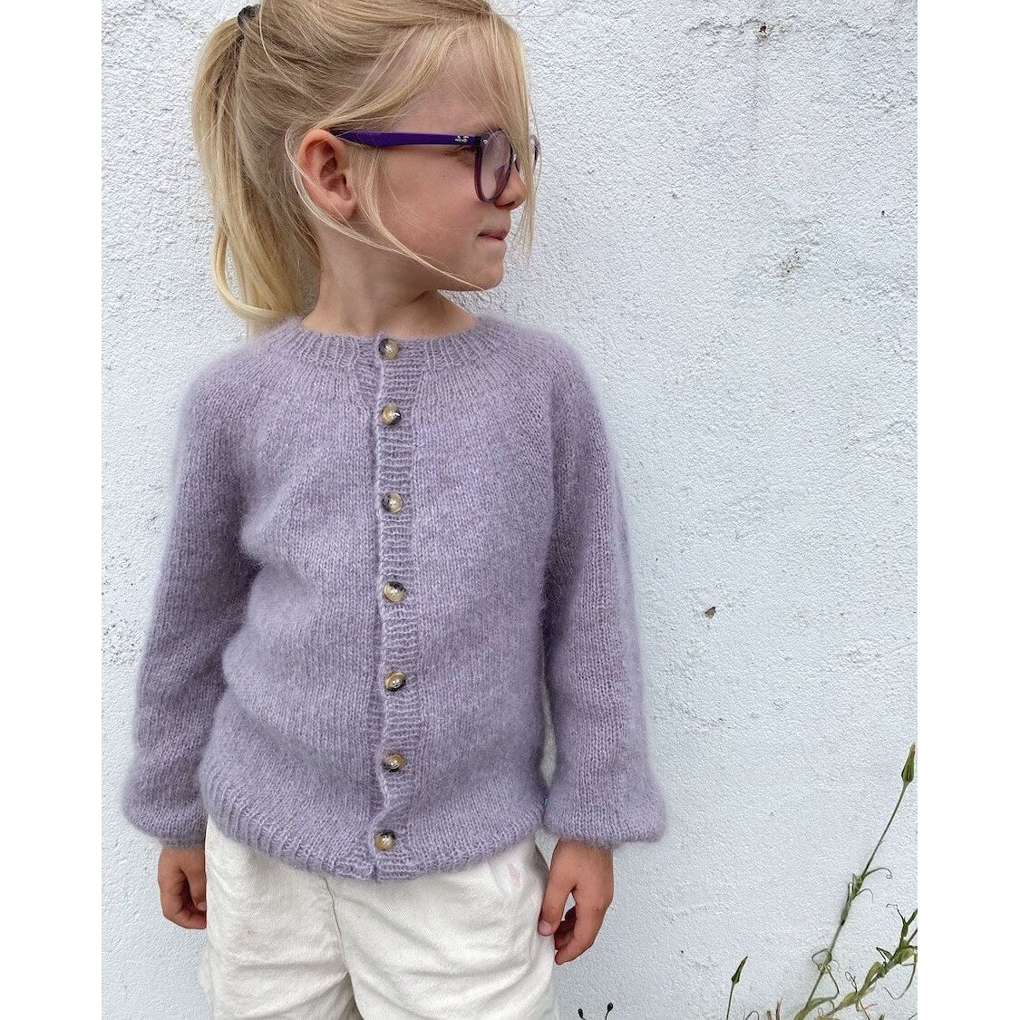 Novice Cardigan Junior | Mohair Edition | Printed Knitting Pattern