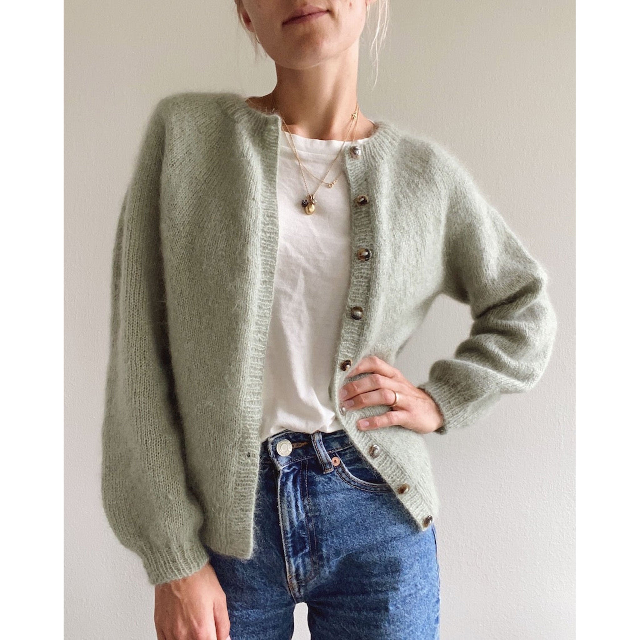 Novice Cardigan | Mohair Edition | Printed Knitting Pattern