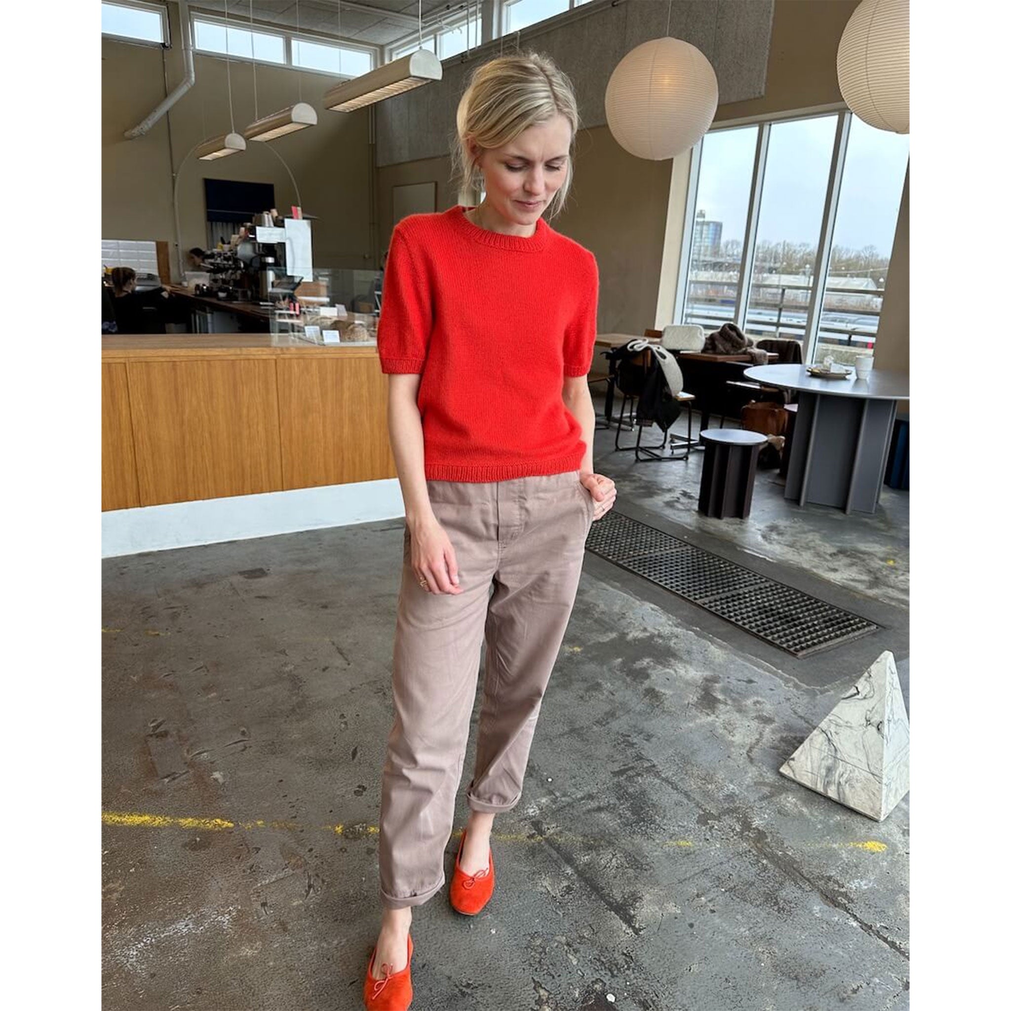 Poppy Tee | Printed Knitting Pattern