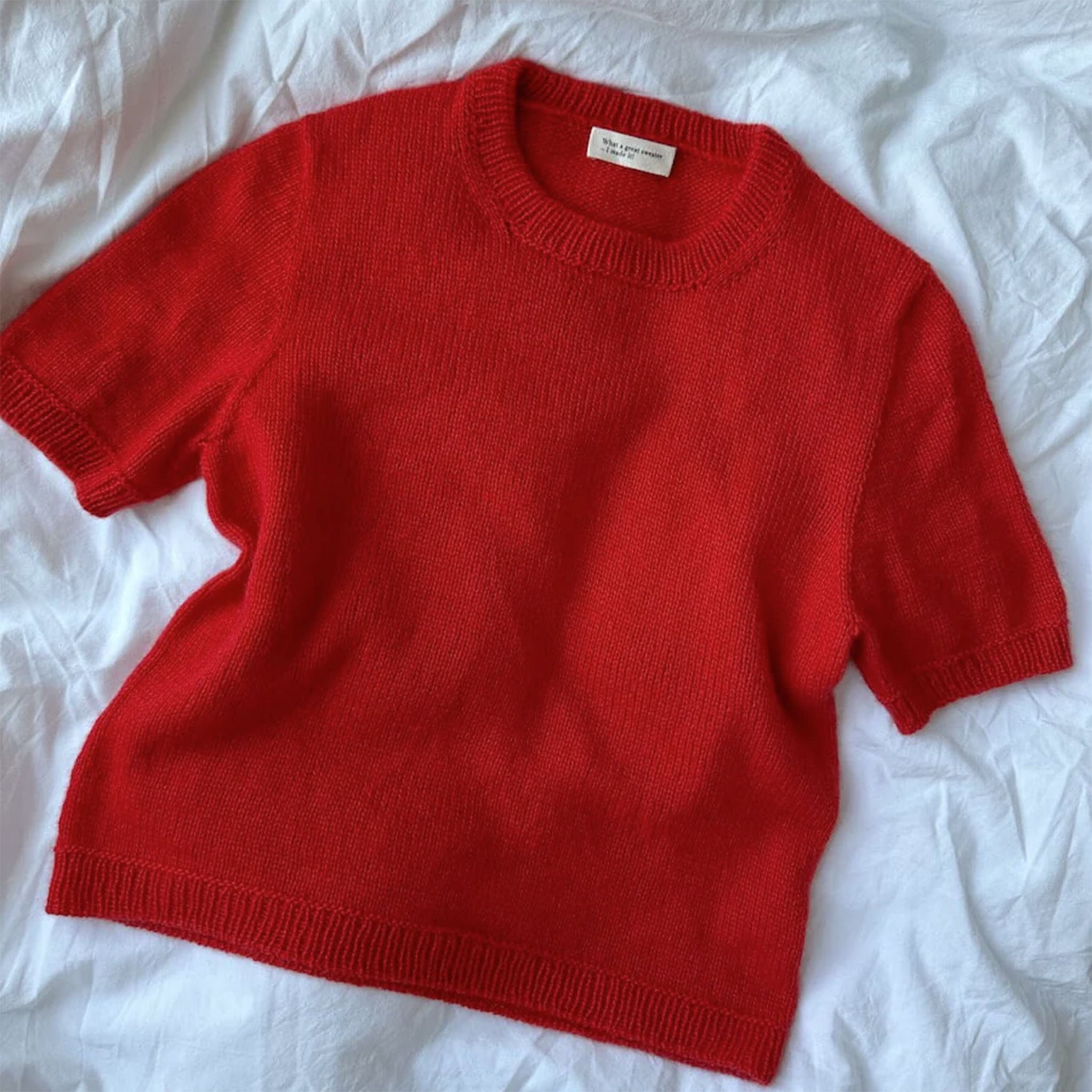 Poppy Tee | Printed Knitting Pattern