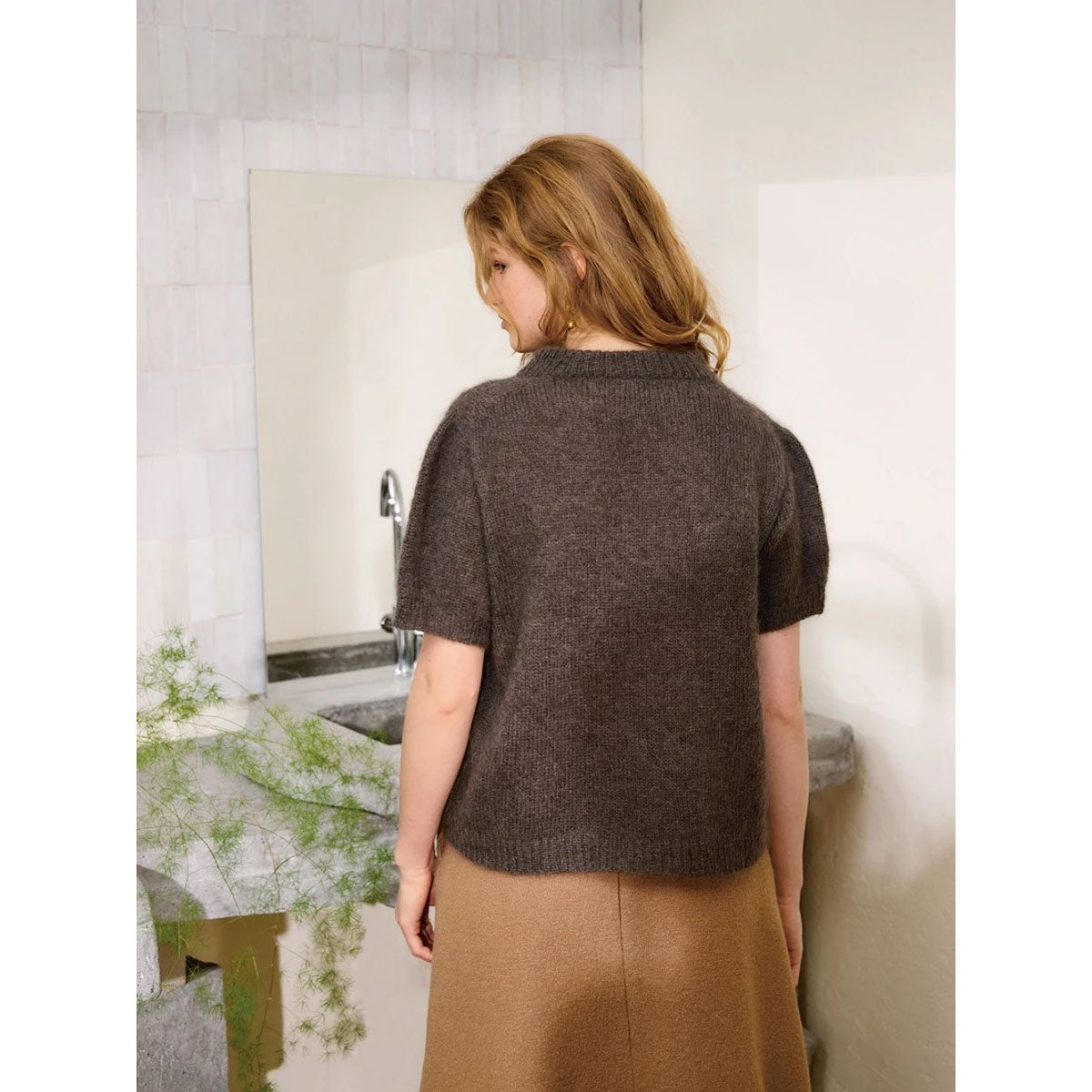 Lucie Tee 2502-03 | Printed Knitting Pattern
