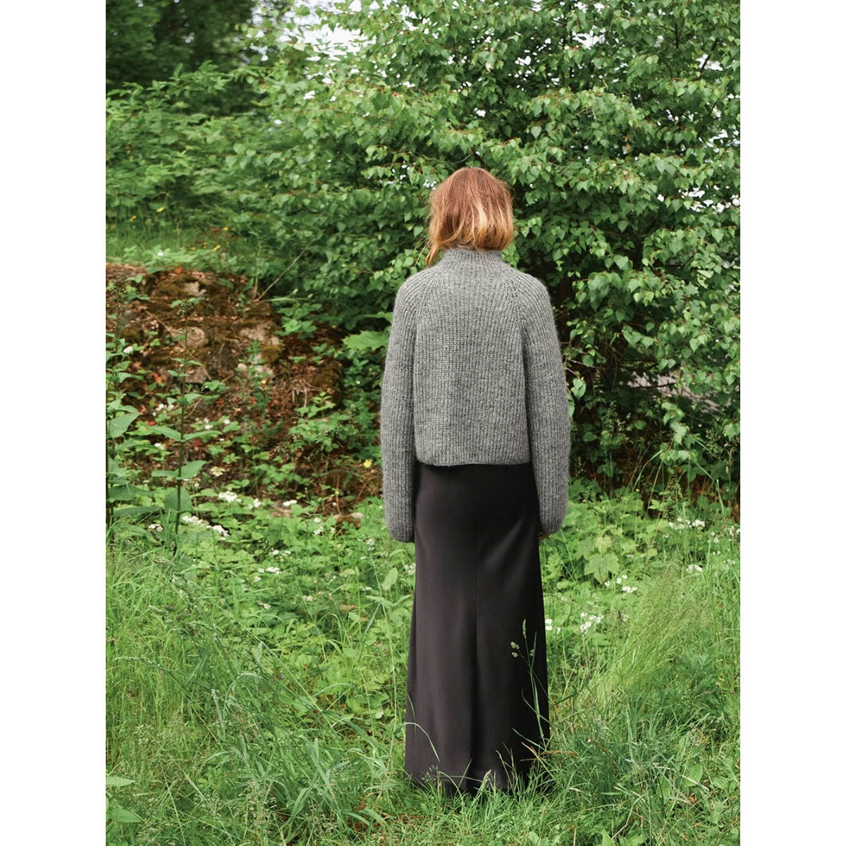 Tia Zipper Jacket 2507-10 | Printed Knitting Pattern